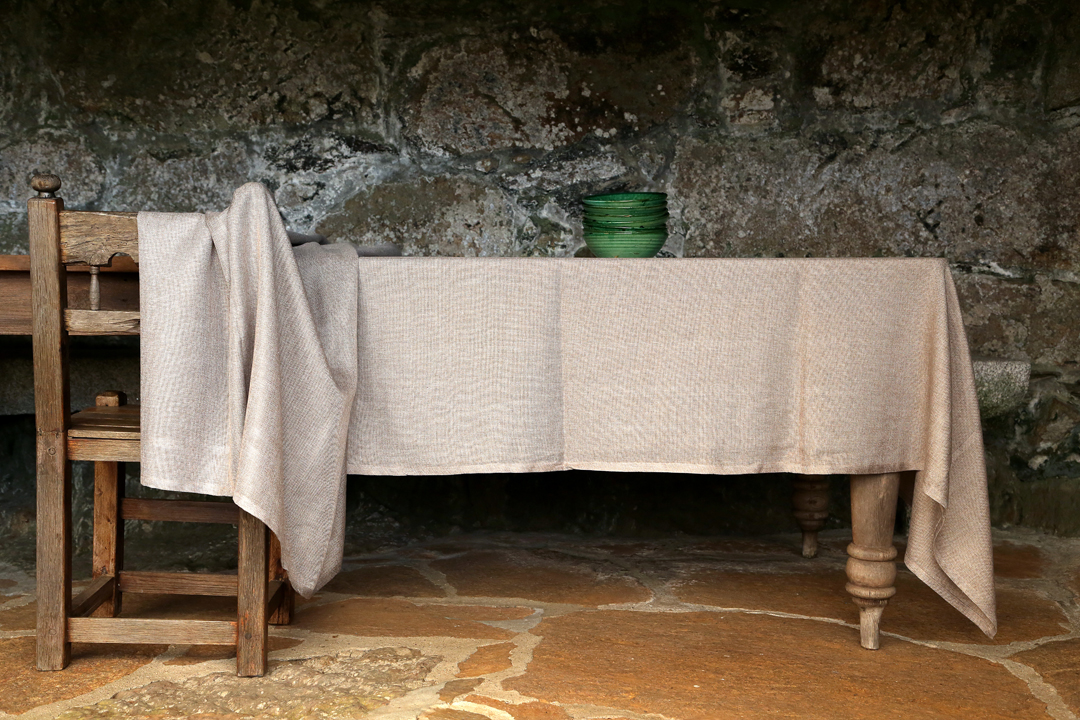 alquiler mantel color lino, elegante y exclusivo. Clásico y actural