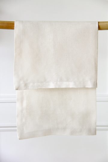 Servilleta de lino color crema vainilla en alquiler desde 1 día, Madrid, Comunidad de Madrid, otras provincias
