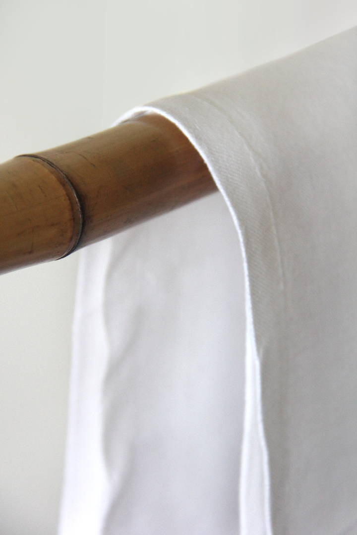 servilleta blanca de lino ideal para combinar con mantelerias lisas o estampadas