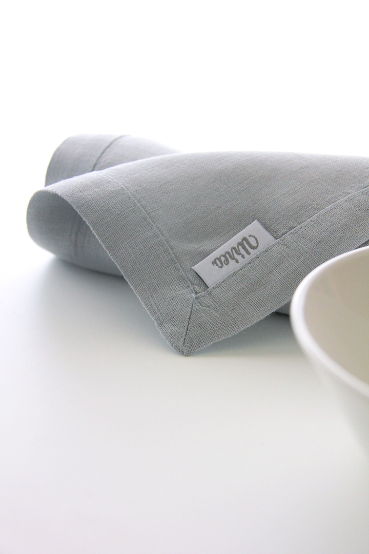Servilleta de lino color gris perla en alquiler desde 1 día, Madrid, Comunidad de Madrid, otras provincias